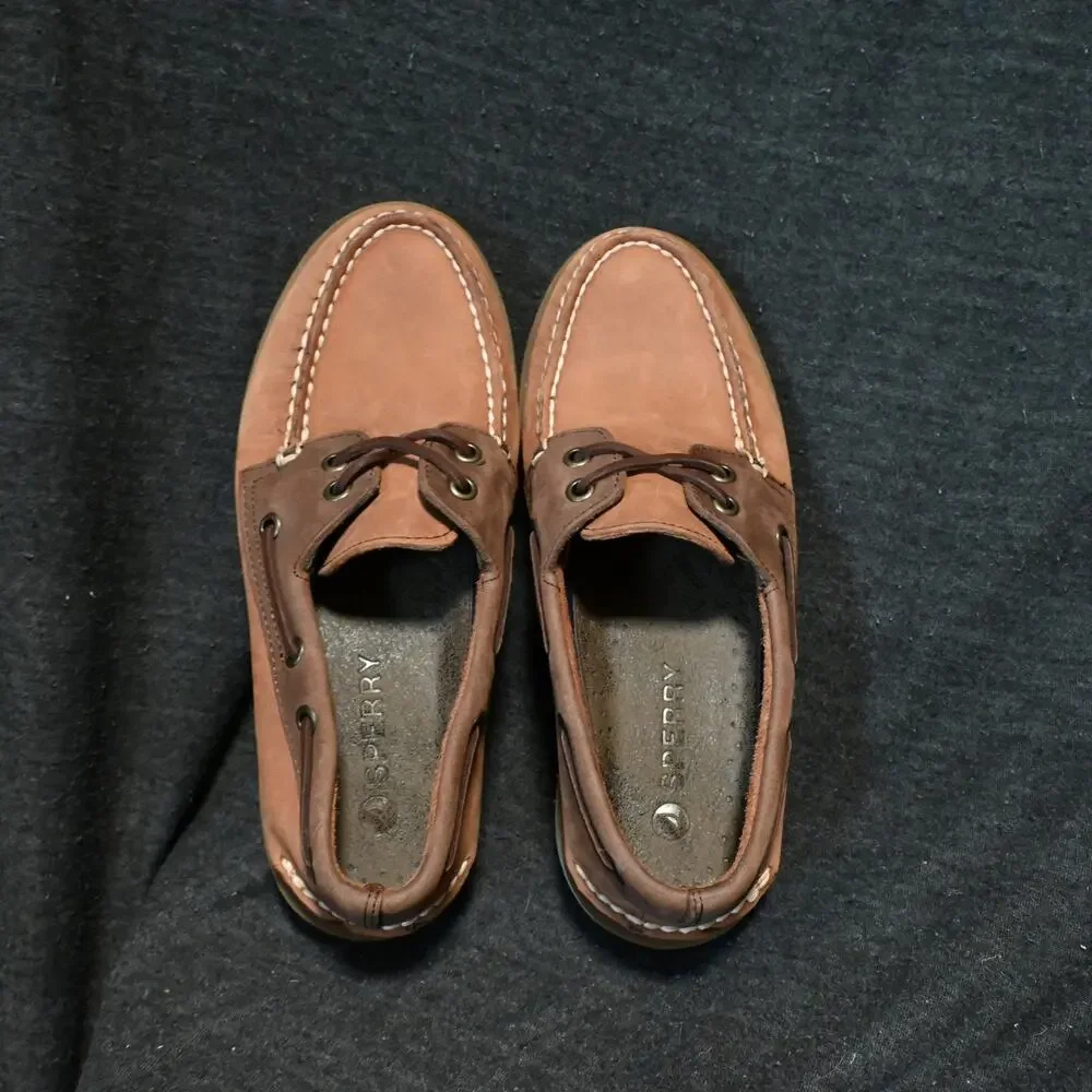 Sperry Men's 5 2-Eye Original Boat Shoes Two Tone